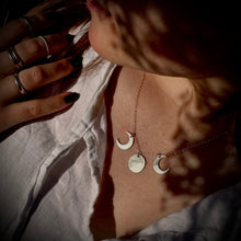 Load image into Gallery viewer, Tsuki - moon phases necklace