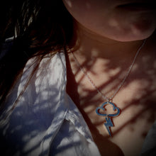 Load image into Gallery viewer, Inazuma- lightning cloud necklace