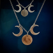 Load image into Gallery viewer, Tsuki - moon phases necklace