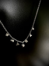 Load image into Gallery viewer, 7 D&D dice necklace