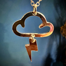 Load image into Gallery viewer, Inazuma- lightning cloud necklace
