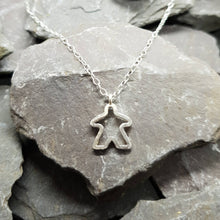 Load image into Gallery viewer, Meeple silhouette pendant