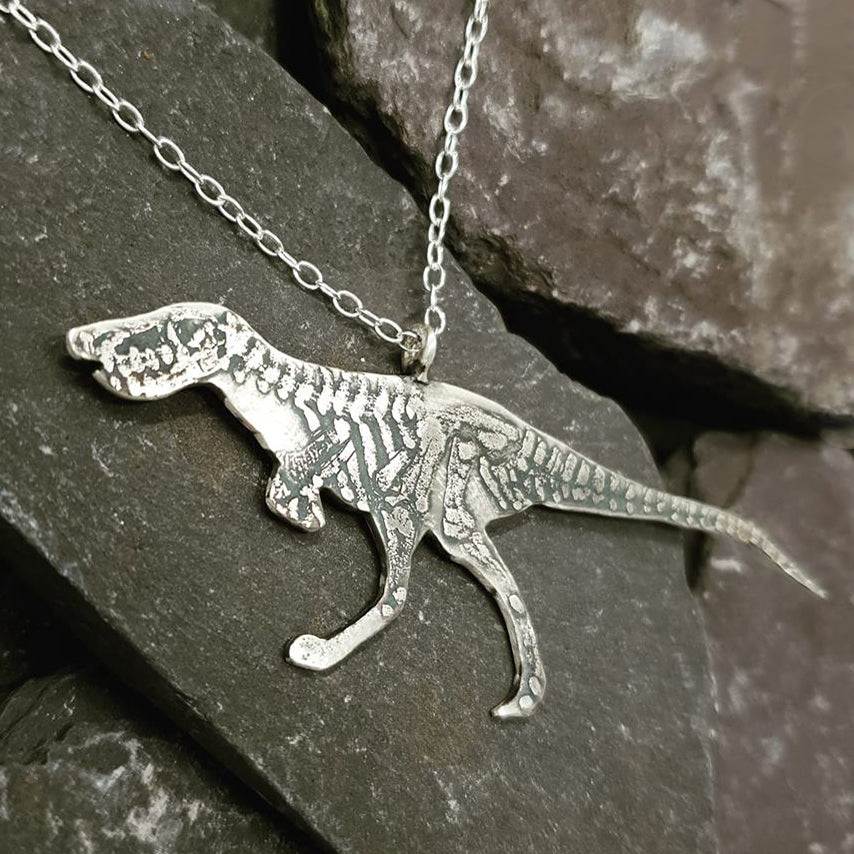 Orders dinosaur bones necklace