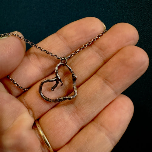 Ai no kokoro Koeda -love heart twig pendant