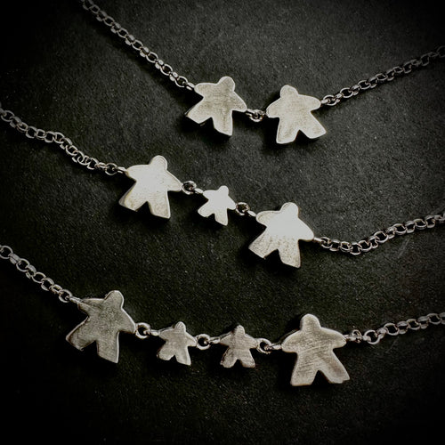 Solid Meeple family bracelet