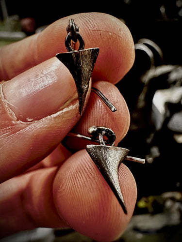 Silver rose thorn