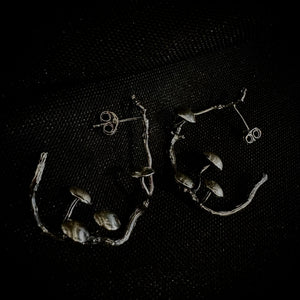 Shi Dokukinoko- mushroom earrings