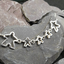 Load image into Gallery viewer, Meeple silhouette family necklace