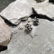 Load image into Gallery viewer, Mini succulent stud earrings