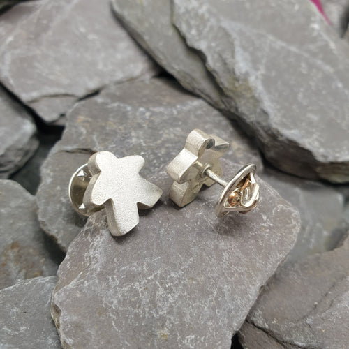 Meeple lapel pin badge