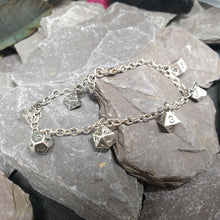 Load image into Gallery viewer, Polyhedral set charm bracelet
