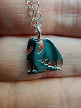 Load image into Gallery viewer, Mini dragon necklace