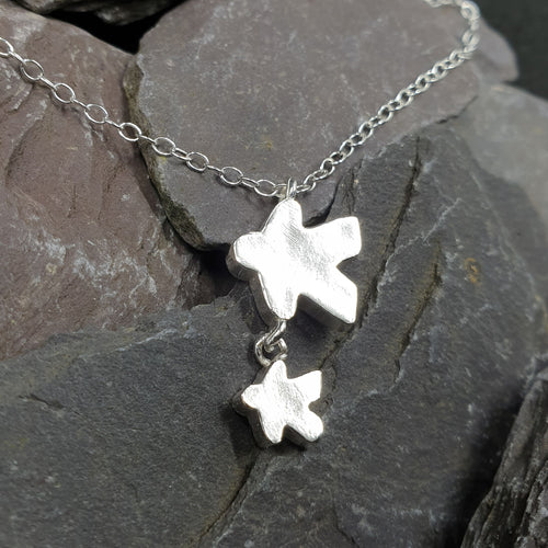 Meeple duo necklace