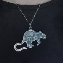 Load image into Gallery viewer, Skeletal Rat necklace
